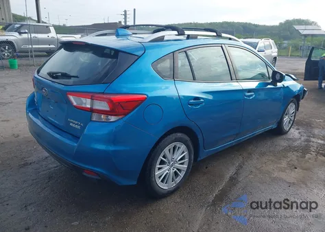 2017 Subaru Impreza 2.0I Premium from USA, damaged, VIN 4S3GTAB60H3726321